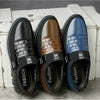 Mocassins tendance Oxford en cuir pour hommes