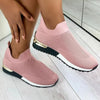 Baskets Legeres & Respirantes a Enfiler rose1