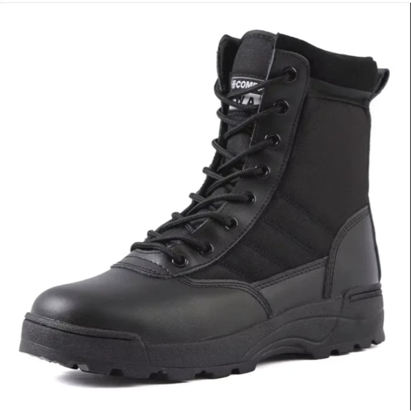 Bottes Militaire Tactiques Legeres et Respirantes pour Randonne et Travail - Unisexe noir1