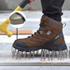 Bottes de Securite Indestructibles a Embout en Acier - Confort et Protection Unisexe marron5