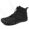 Waterproof winter barefoot boots with fur lining