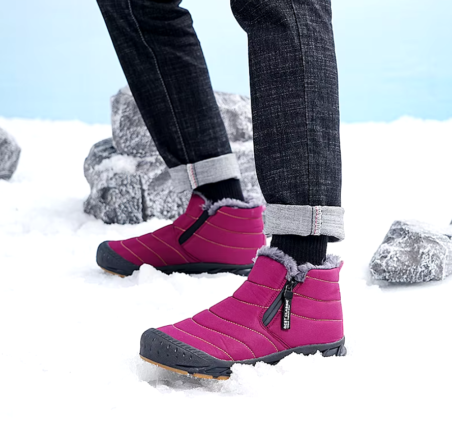 Bottes de Neige pour Homme et Femme - Imperméables et Chaudes pour l'Hiver