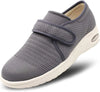 Chaussures Diabetiques Orthopediques Confortables pour Pieds Sensibles - Unisexe gris