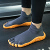 Chaussures Minimalistes a Doigts pour un Confort Naturel - unisexe gris