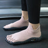 Chaussures Minimalistes a Doigts pour un Confort Naturel - unisexe rose