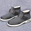 Chaussures Orthopediques Montantes et Chaudes pour Pieds Sensibles ou Diabetiques - Unisexe gris