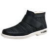 Chaussures Orthopediques Montantes et Chaudes pour Pieds Sensibles ou Diabetiques - Unisexe noir et gris1