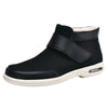 Chaussures Orthopediques Montantes et Chaudes pour Pieds Sensibles ou Diabetiques - Unisexe noir