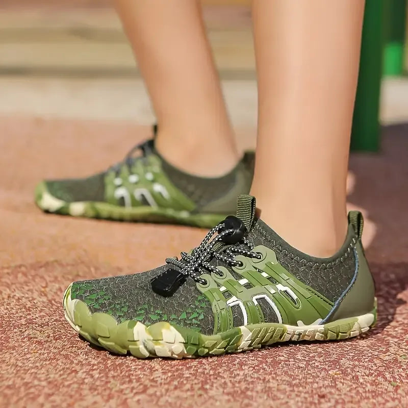 Chaussures Pieds Nus Aquatiques Respirantes army2