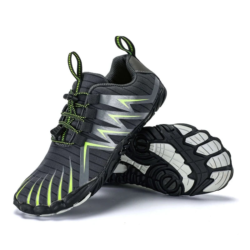 Expert Pro - des chaussures pieds nus saines Minimalistes de Sport Multisurface-gris1