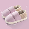 Soft and comfortable plush winter slippers 