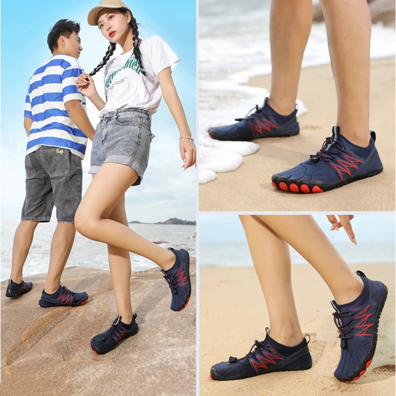 Chaussures pieds nus confortables et flexibles