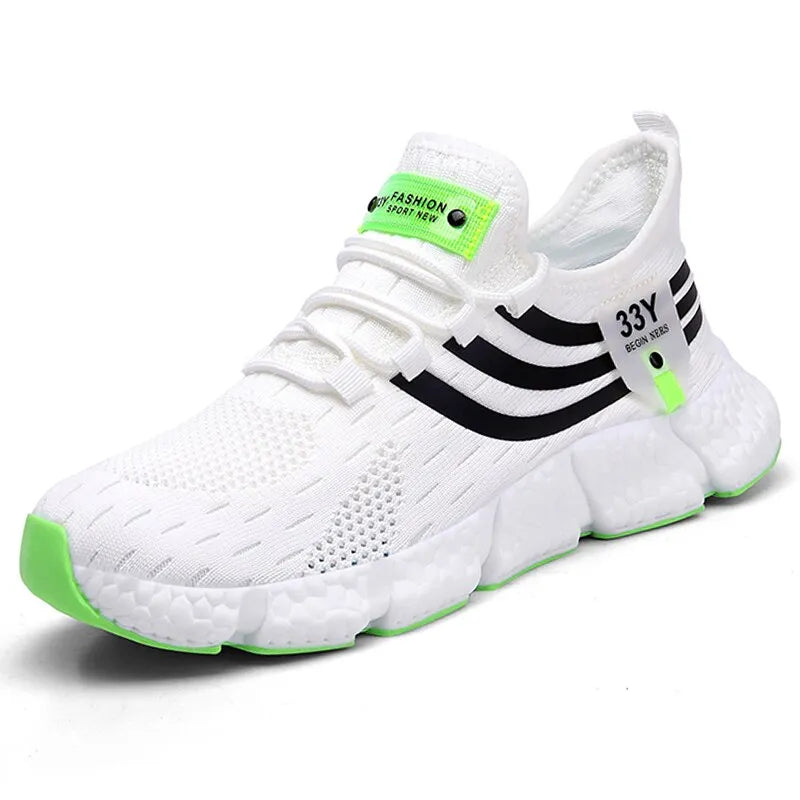 Breathable slip-on sports sneakers