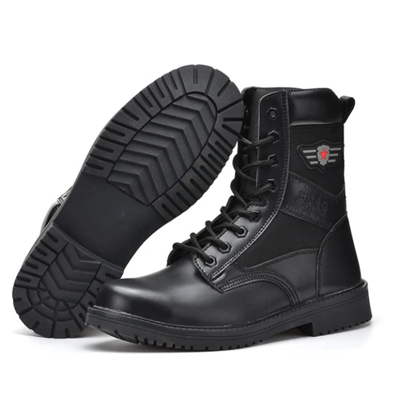 Unisex-Safety Steel Toe Work Boots