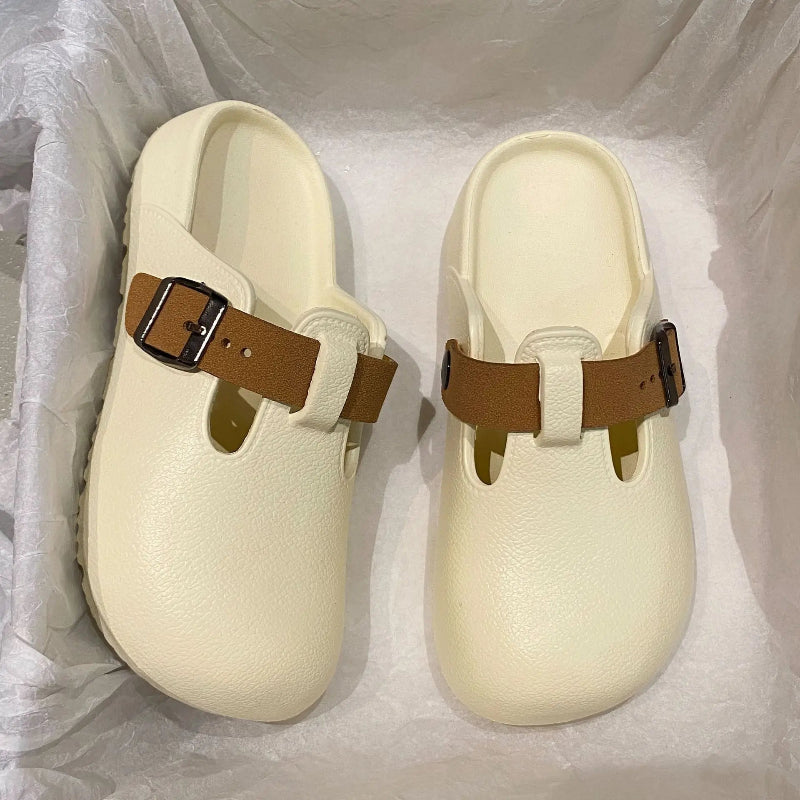 Sabots Antiderapants & Ultra Confortables - Pour Femmes blanc