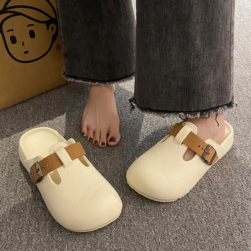 Sabots Antiderapants & Ultra Confortables - Pour Femmes blanc1