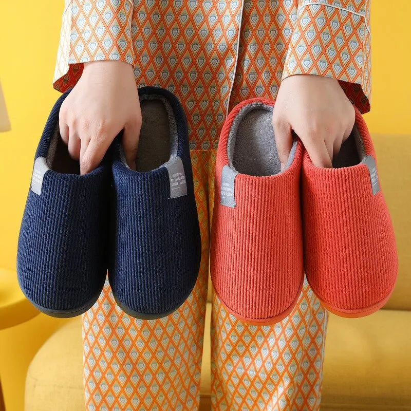 Warm Plush Winter Slippers