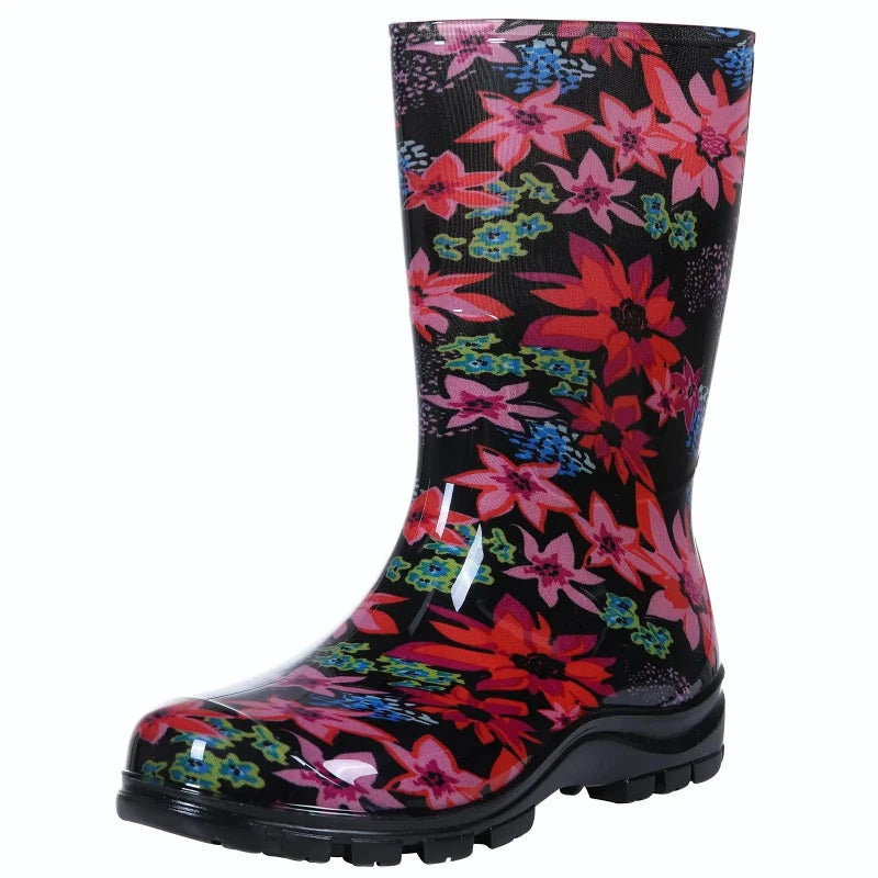 bottes-de-pluie-impermeables-pour-femme blooming