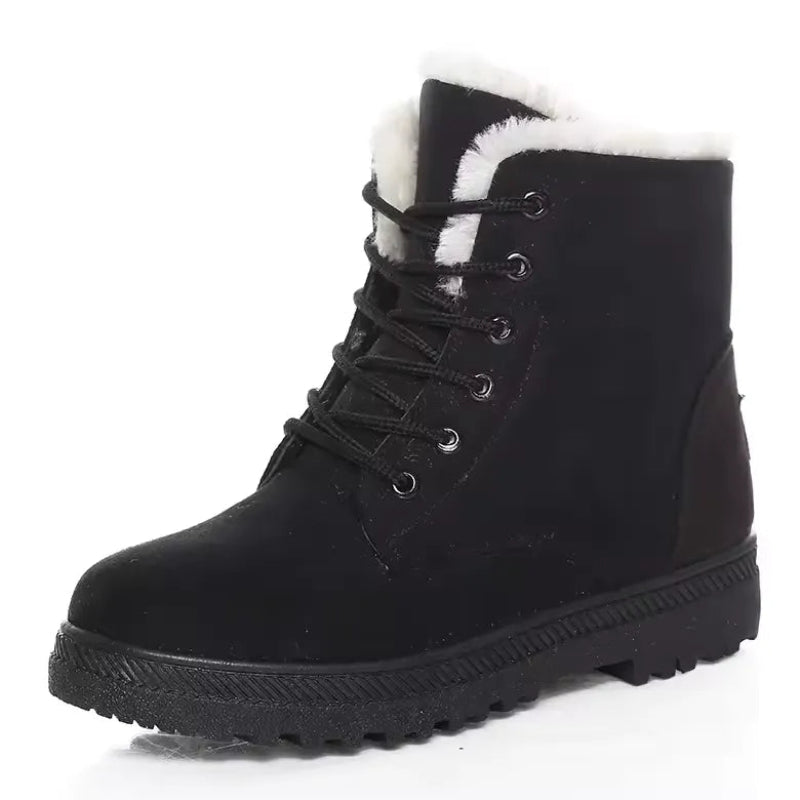 bottines-dhiver-confortables-en-fourrure-et-daim-pour-femmes noir