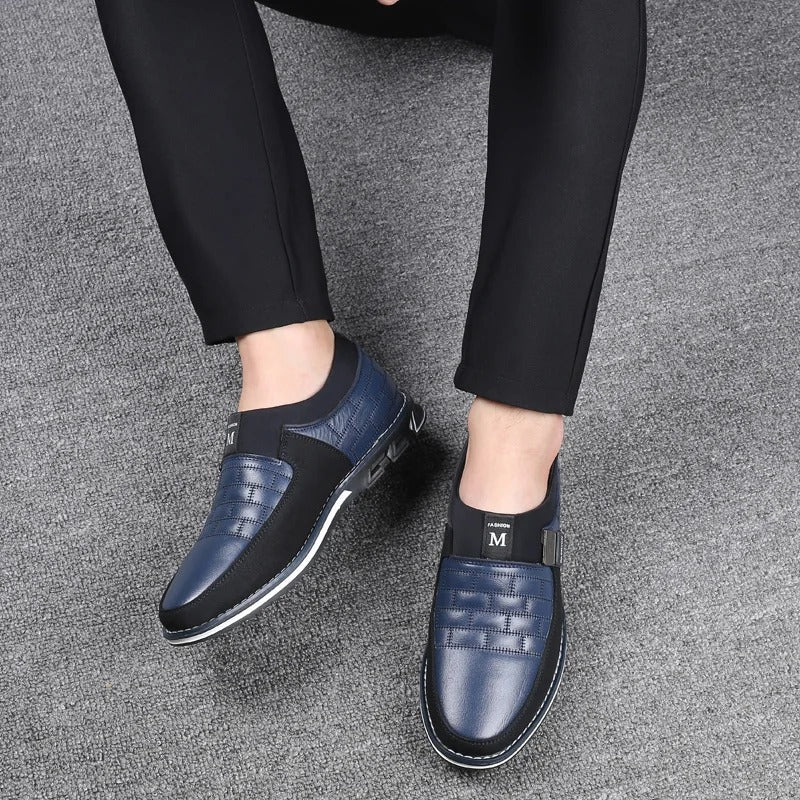 Mocassins tendance Oxford en cuir pour hommes