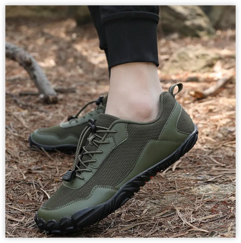 Explorer barefoot shoes for hiking and everyday use