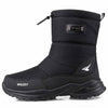 Wasserdichte und rutschfeste Schneestiefel mit dickem Fell