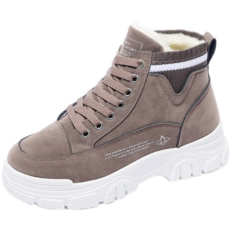 Women's thick-soled warm cotton winter boots