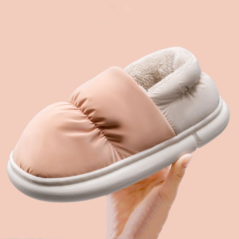 Warm Plush Winter Slippers 